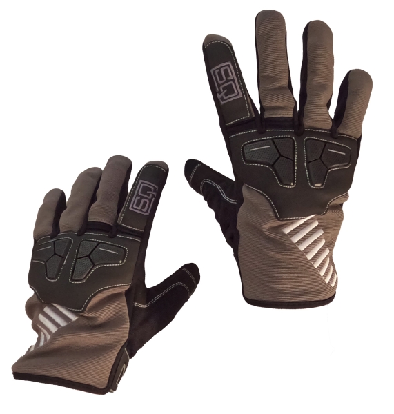 SQ MX CROSS, graue leichte Sommer-Handschuhe